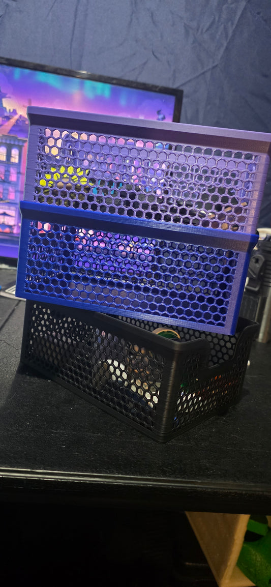 Stackable storage bins